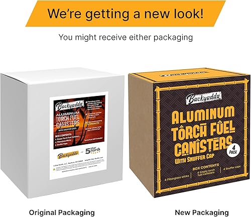 Vista 8 de Aluminio (Never Rust) Tiki - Recipiente de repuesto para antorcha Tiki, 16 onzas, apertura fácil de llenar. Negro mate. Paquete de 4