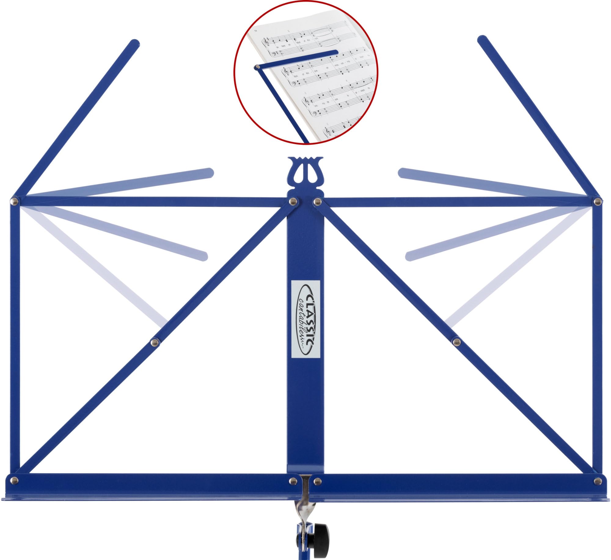 Set 3x Classic Cantabile leggìo Medium Blu