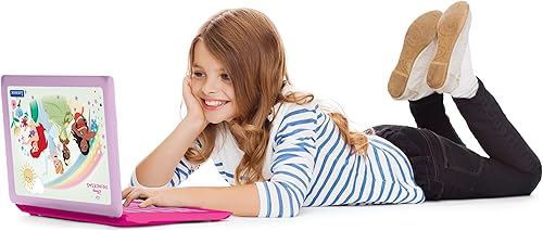 Miniatura 4 de Lexibook, Disney Princess, portátil bilingüe y educativo españolinglés, juguete para niños, 170 actividades para aprender, jugar juegos y música,