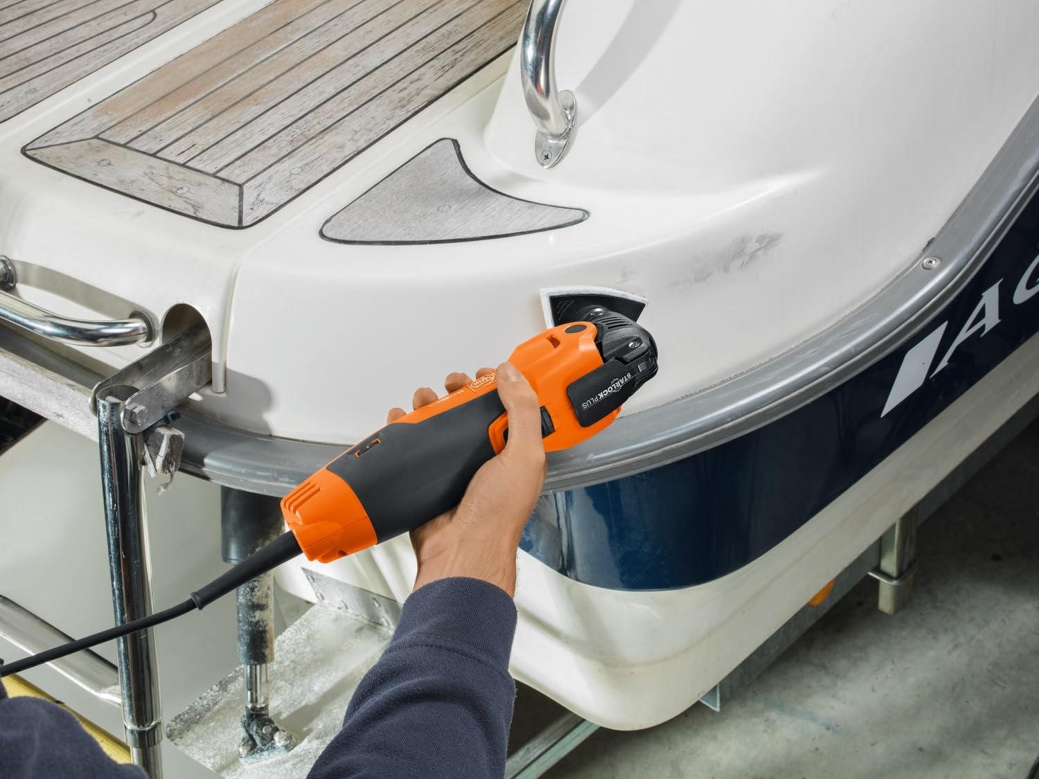 Disco Lucidatura In Feltro FEIN - Per MetallI, Gelcoat E Ponti Imbarcazioni