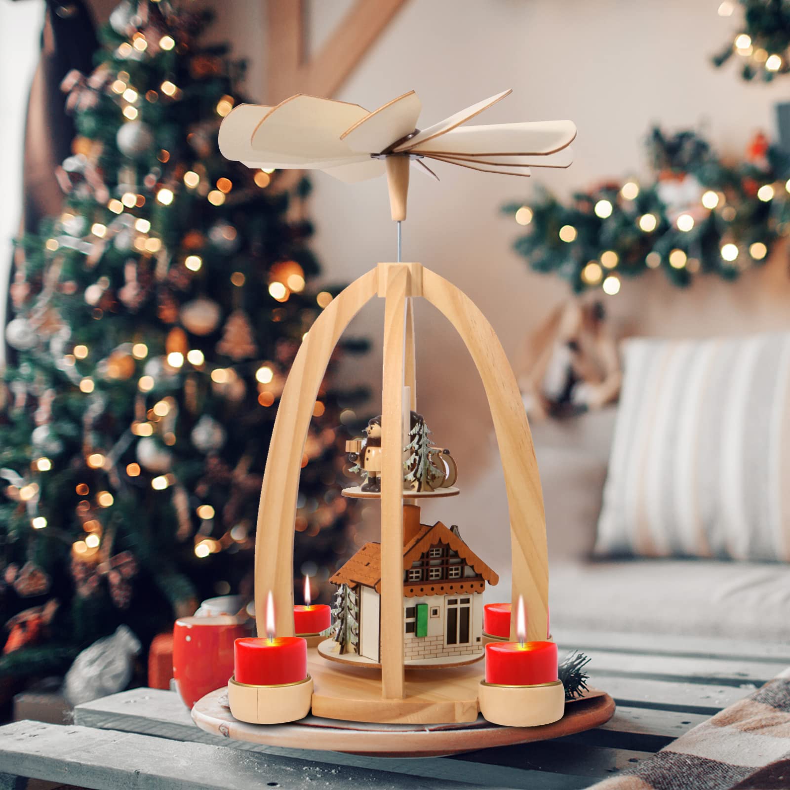 クリスマスオブジェクリスマスピラミッドドイツ製