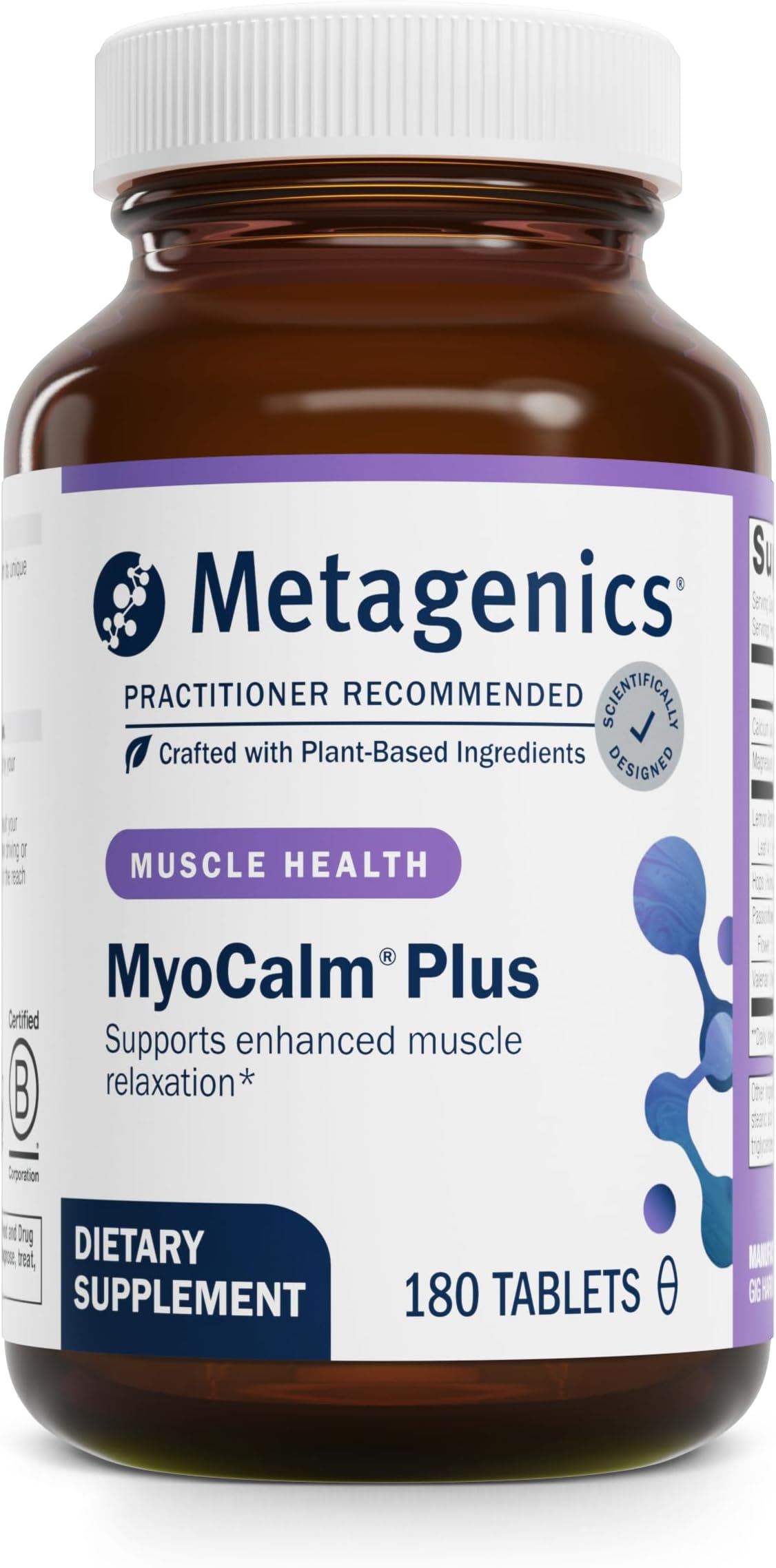Metagenics MyoCalm Plus® – Enhanced Support for Muscle Relaxation* | 60 servings