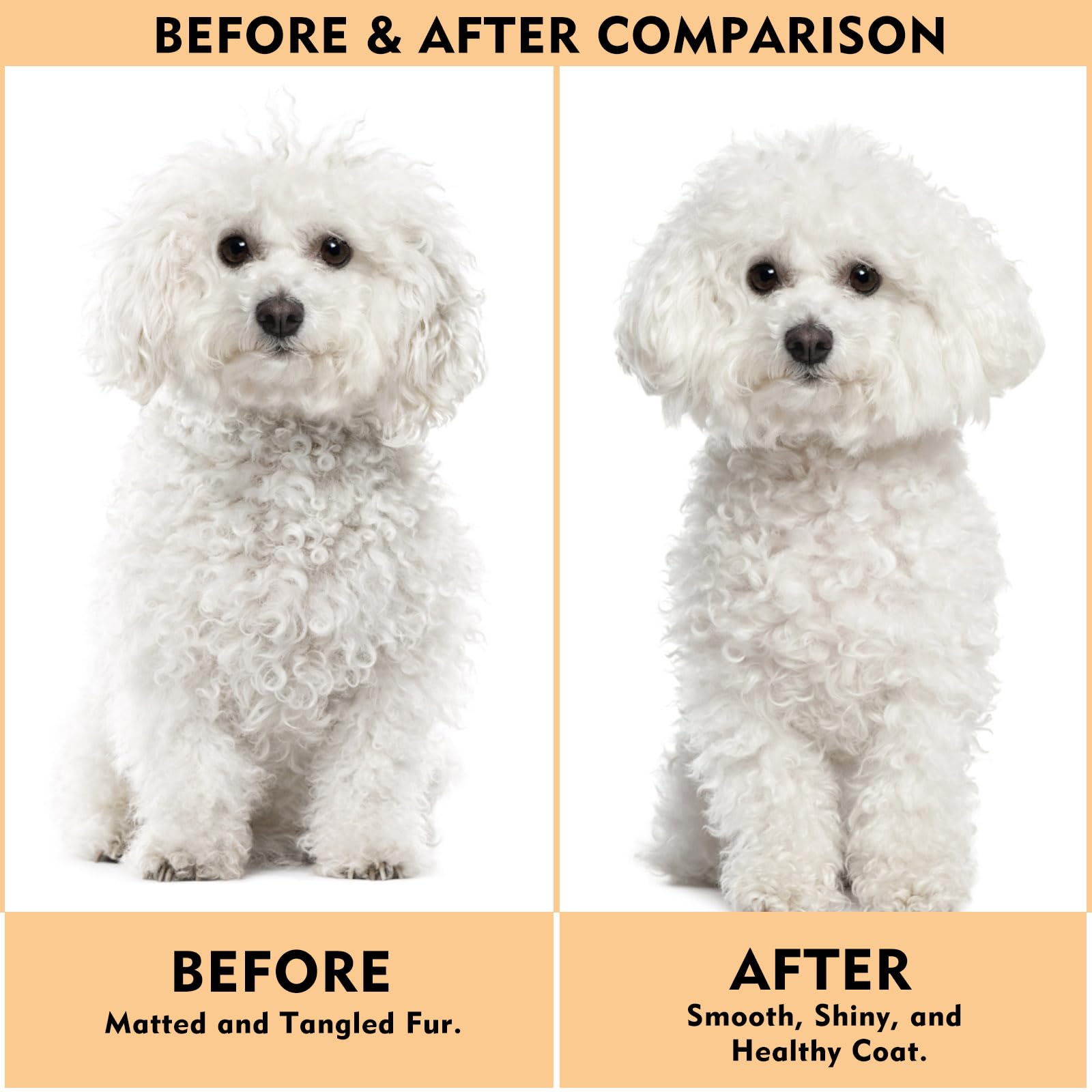 Dog Slicker Brush for Shedding & Grooming - Professional Dog Brush and Cat Brush with Coated Tips & Air-Cushion Design, Deshedding Tool Removes Undercoat Tangles & Loose Fur for Long/Short Hair Pets - image 5