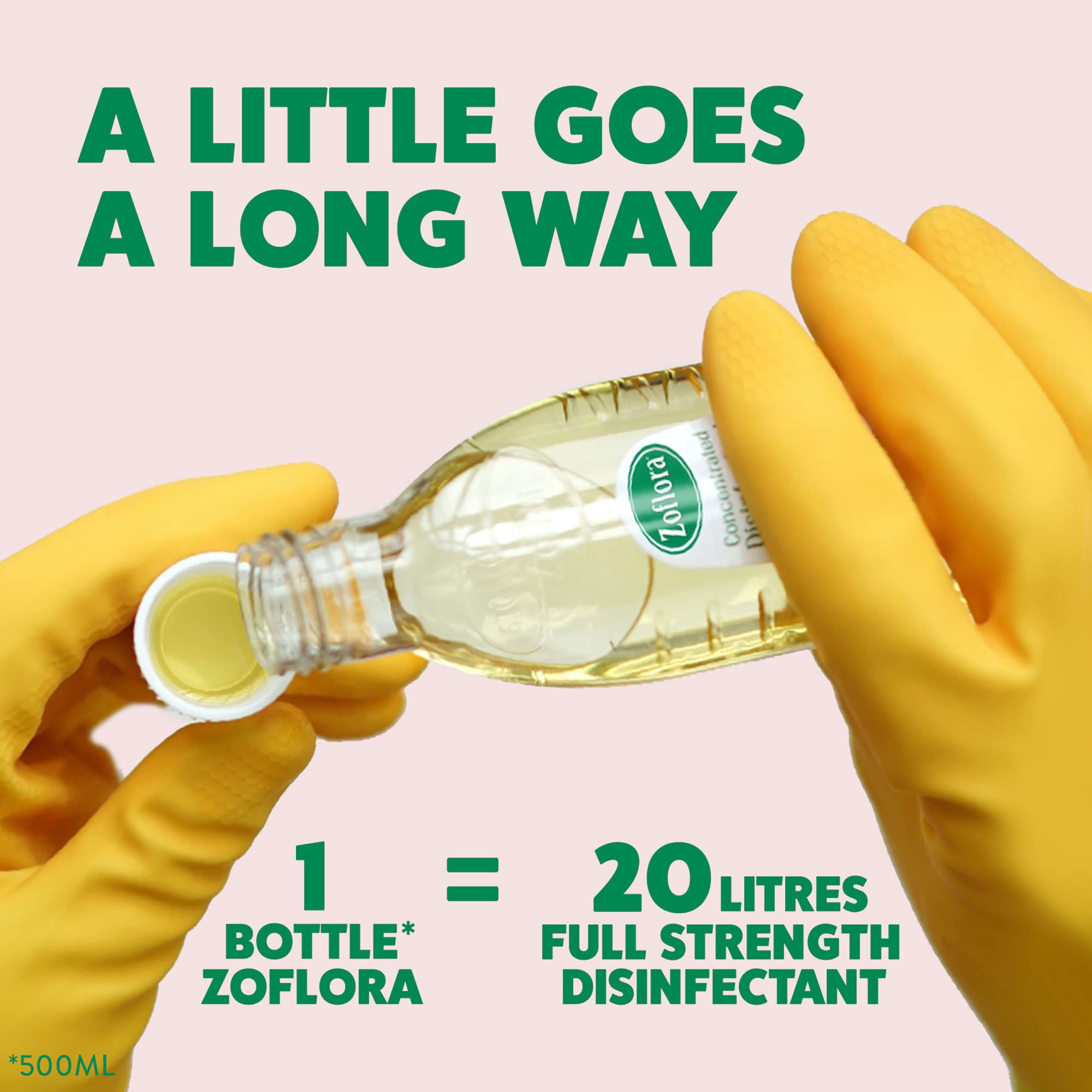 Buy Zoflora Bluebell Woods 500ml, Concentrated Disinfectant, All