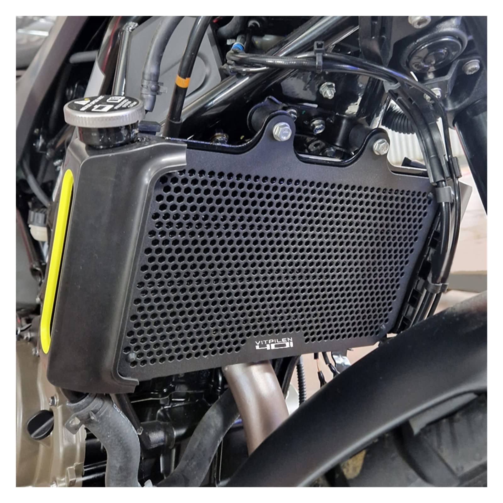 Couvercle De Calandre En Aluminium Pour Husqvarna Svartpilen/Vitpilen 401 (2018-2022) - Protection Radiateur