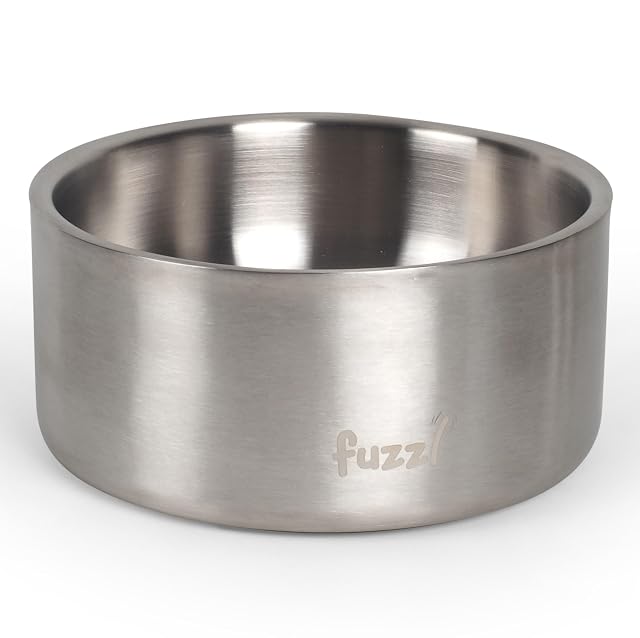 Foto 4 de 6 de Fuzzl Titan Cuenco Térmico de Acero Inoxidable para Perros