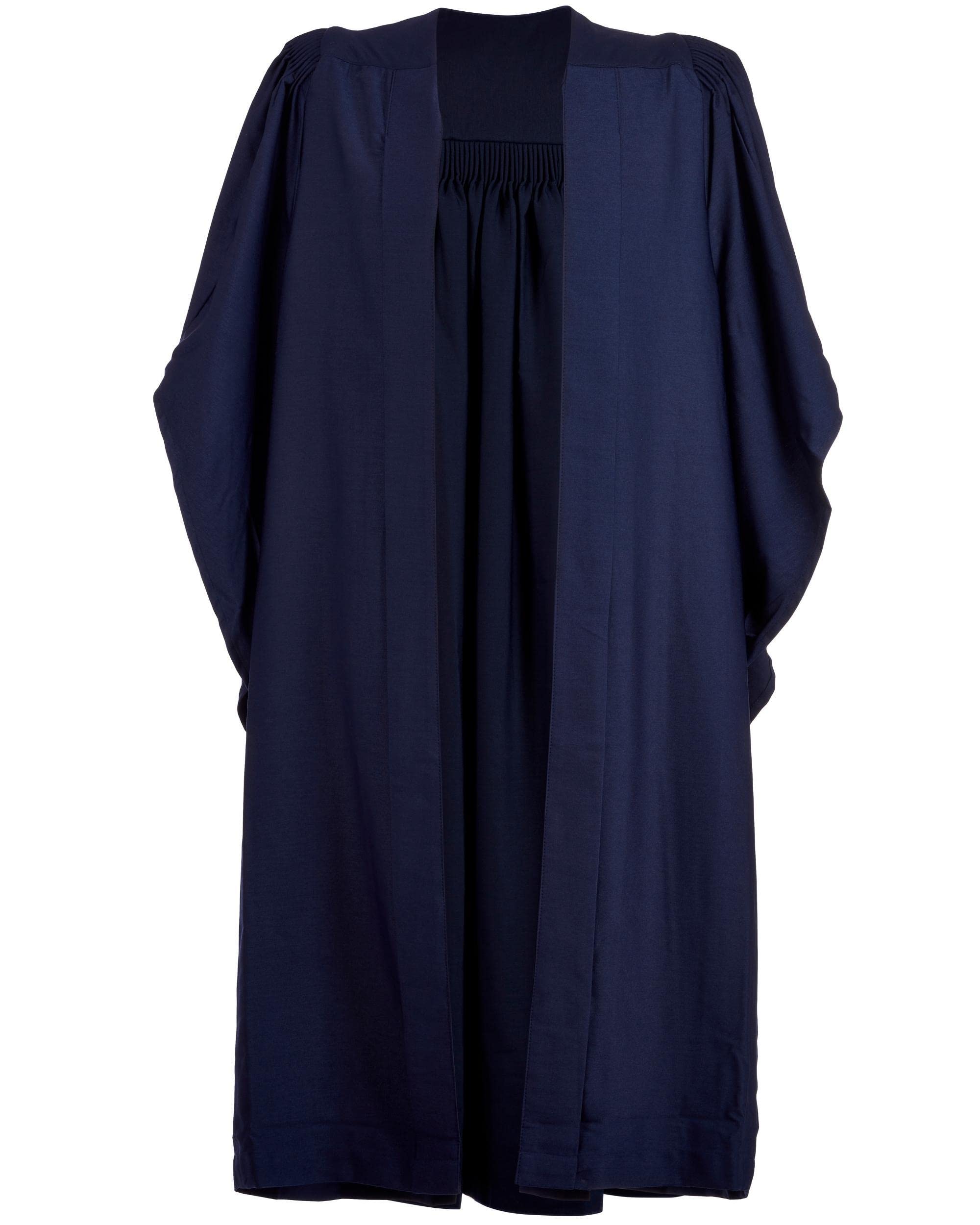 Ashington Affordable Flute Pleat Bachelors Graduation Gown | Graduation Gifts for Academia Ceremonies | 5 Sizes Graduation Gown | 100% Polyester Fibre