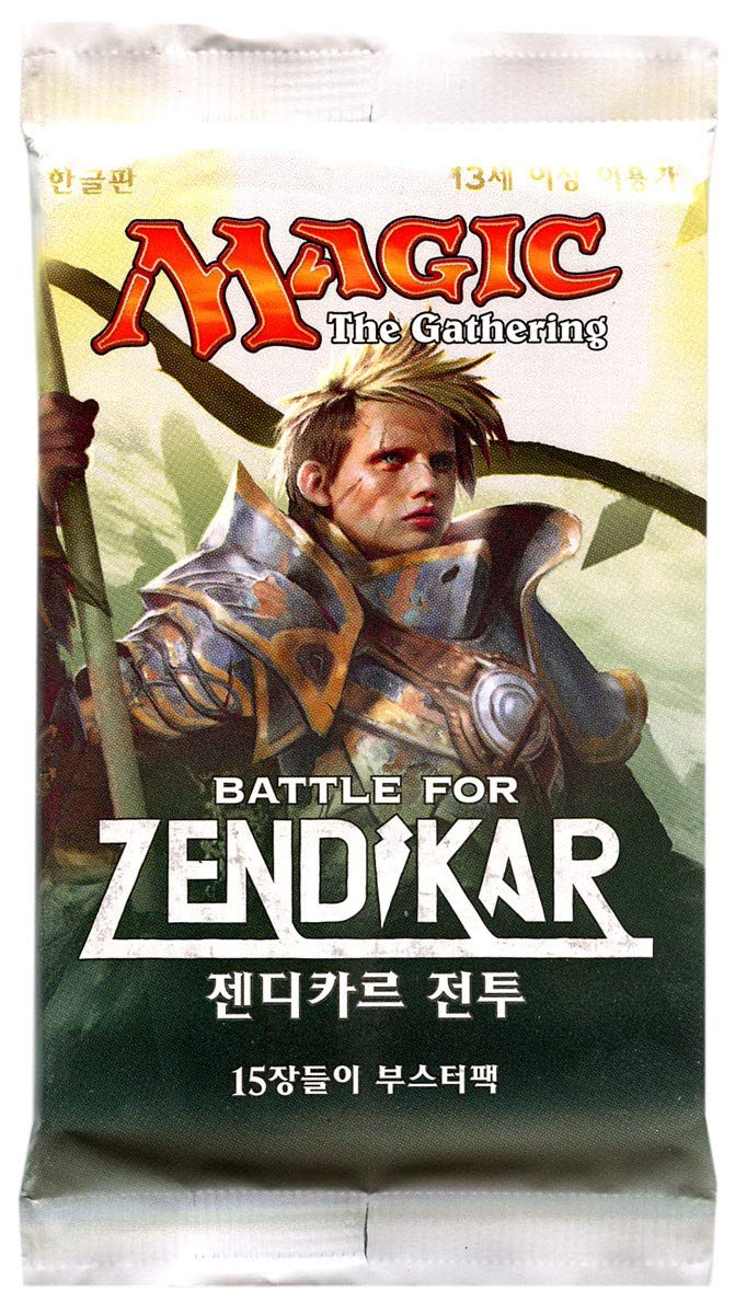 Wizards of the Coast Magic: Battle for Zendikar: Korean Booster Pack