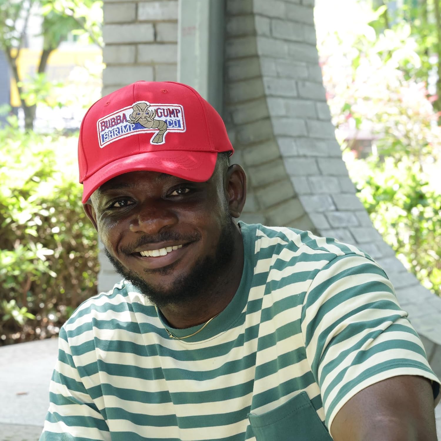 Bubba Gump Baseball Cap, Adjustable Shrimp Co. Embroidered Forest Gump Costume Hats - Image 4