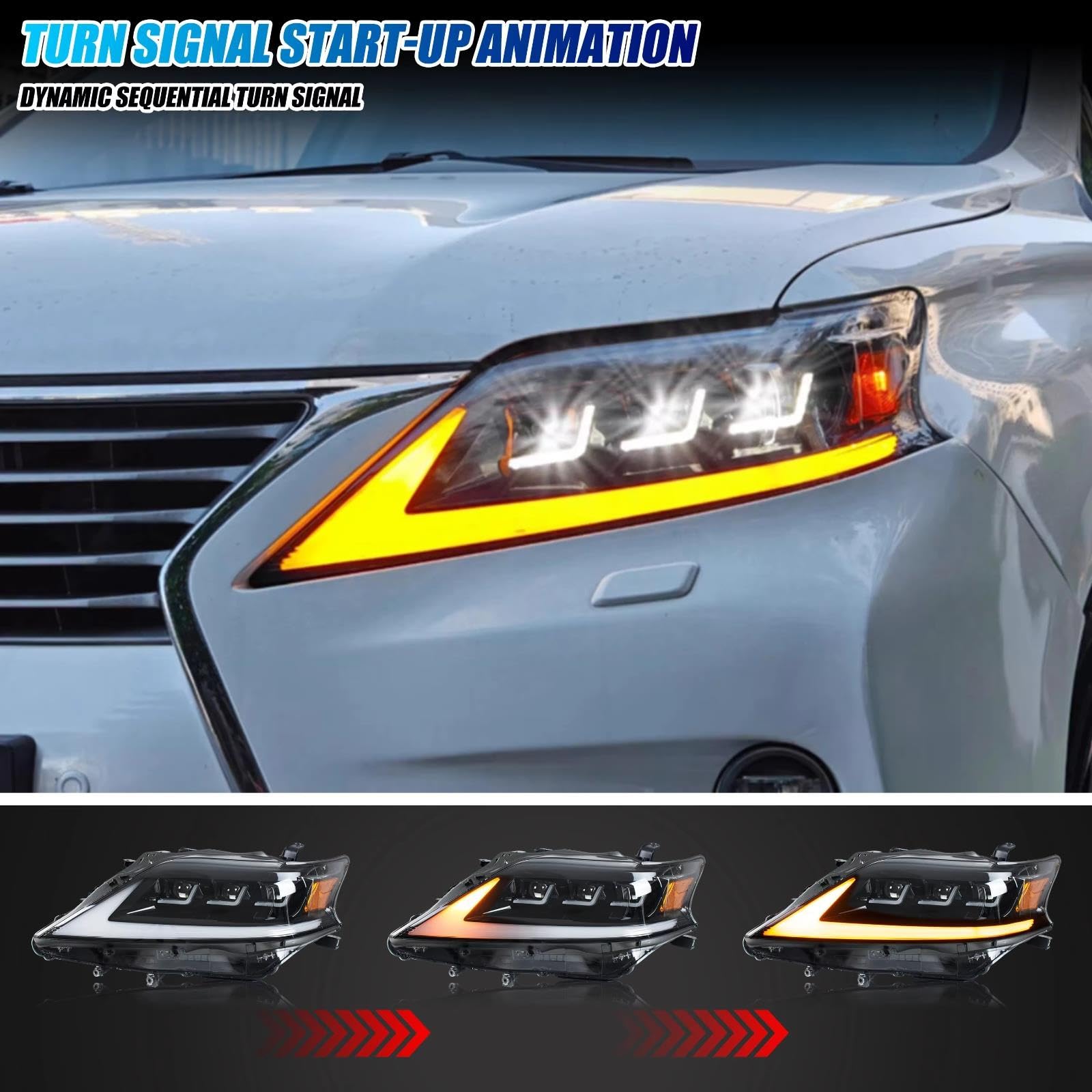Phare De Voiture Pour Lexus Pour Série RX Pour RX330 RX350 2013-2015