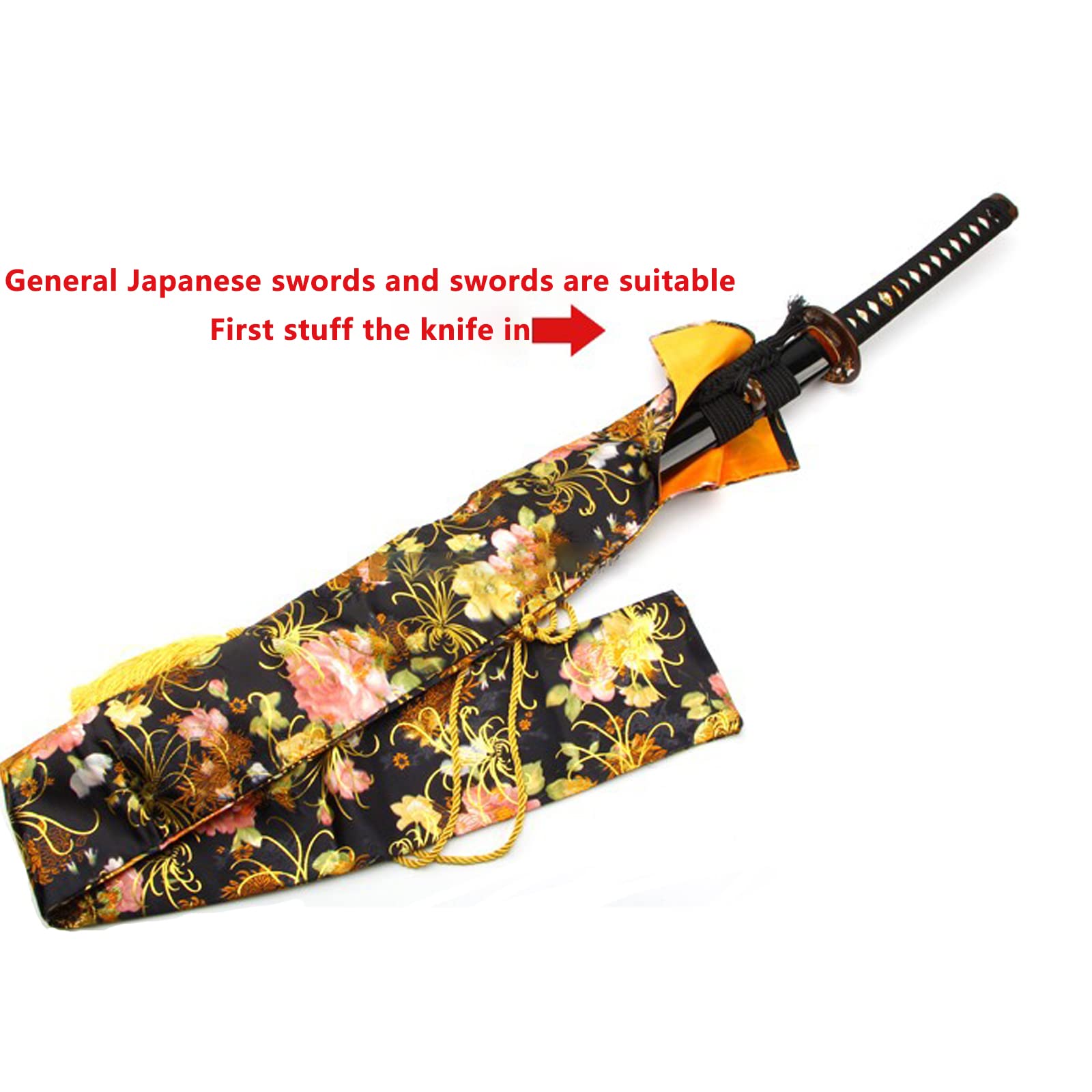 Amazon.co.jp: SHOUCAN 刀ケース太極拳中国カンフー刀袋、135cm刀収納