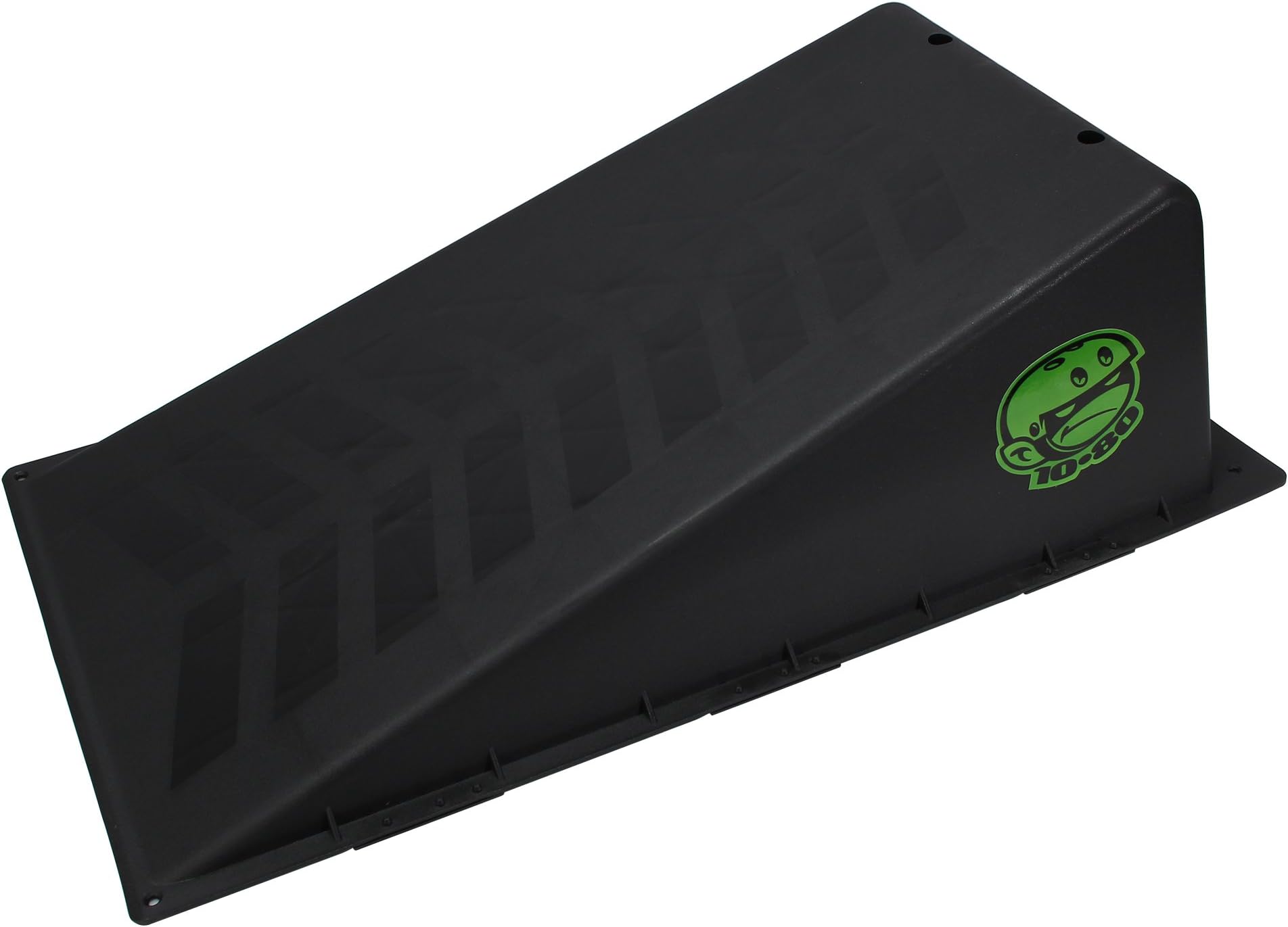 Ten-Eighty Mini Kicker Skateboard, Bike, and Inline Launch Ramp, Black