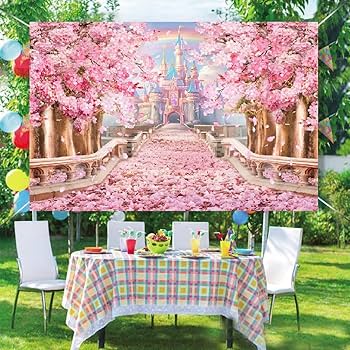 Amazon.co.jp: himsyuden 桜 背景バナー タペストリー 桜の花 撮影用