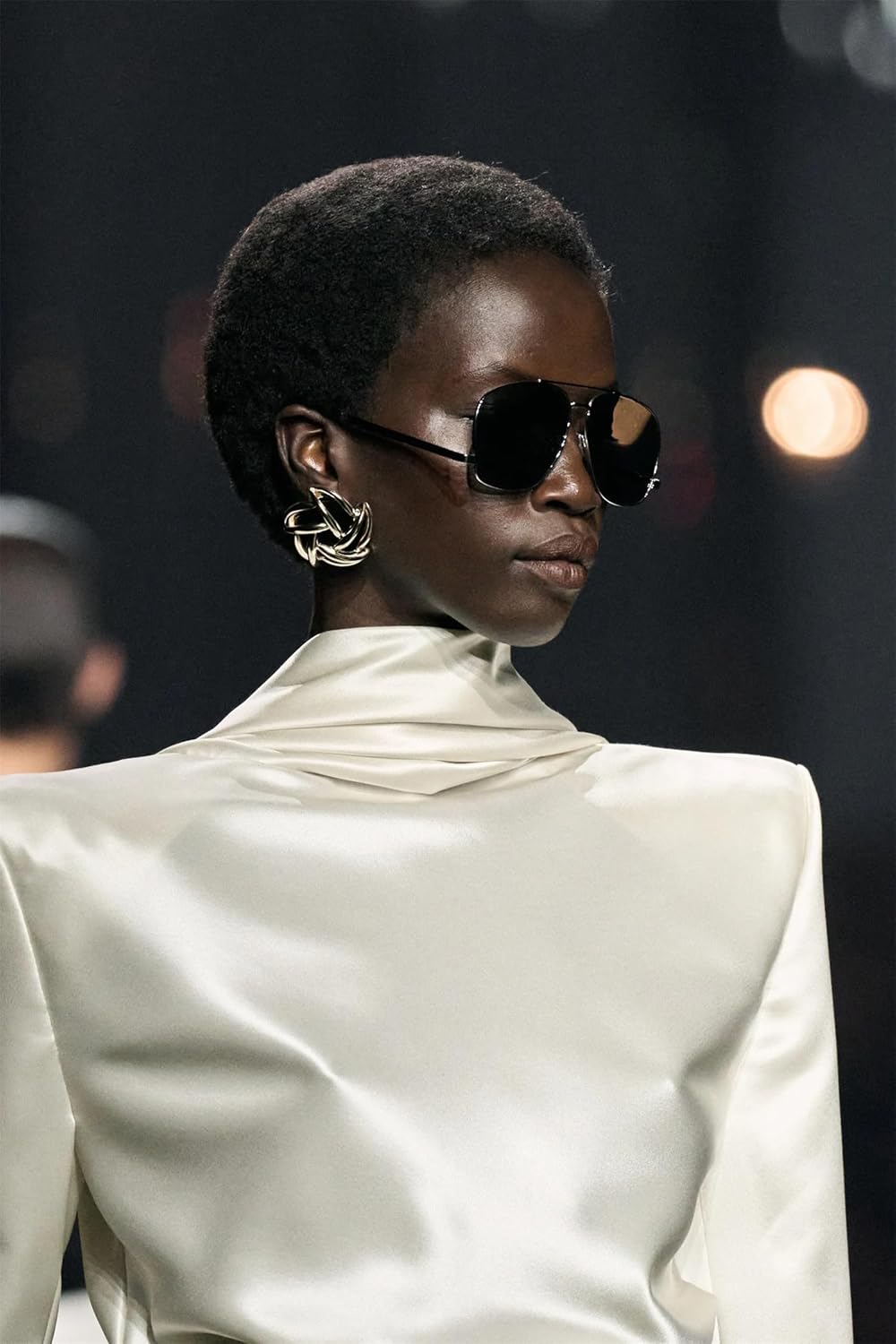 Classic Aviator Sunglasses for Women Men Oversized 70s Vintage Trendy Metal Square Aviators Sun Glasses - Image 6