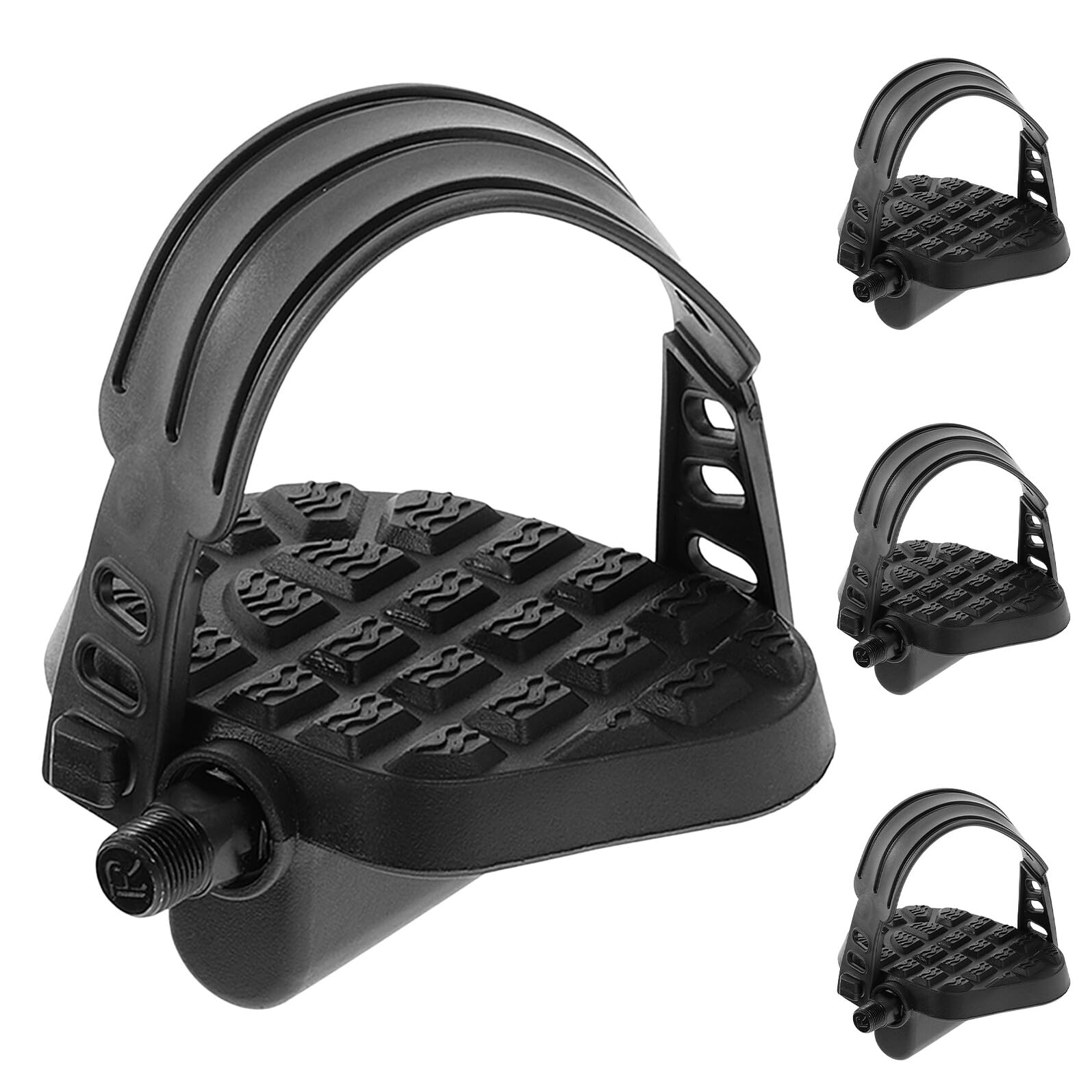 Pédales Vélo d’Appartement Intérieur Anti Glisse Fixation 9/16 Pouces
