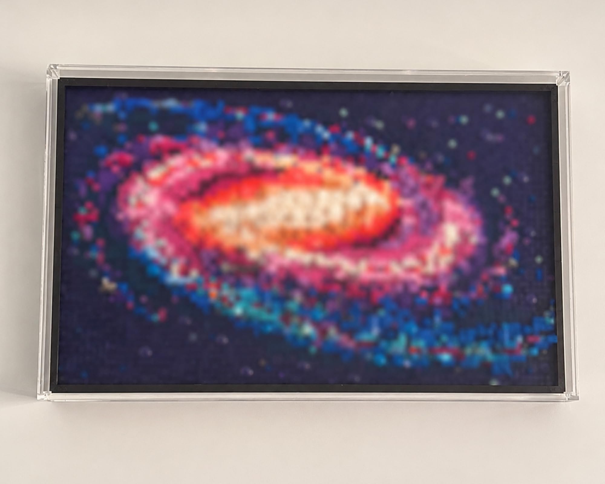 Vitrine für Lego 31212 The Milky Way Galaxy, transparente Acrylbox | Staubschutz, kristallklares Acryl, einfache Montage, Sammler-Display, Heimdekoration