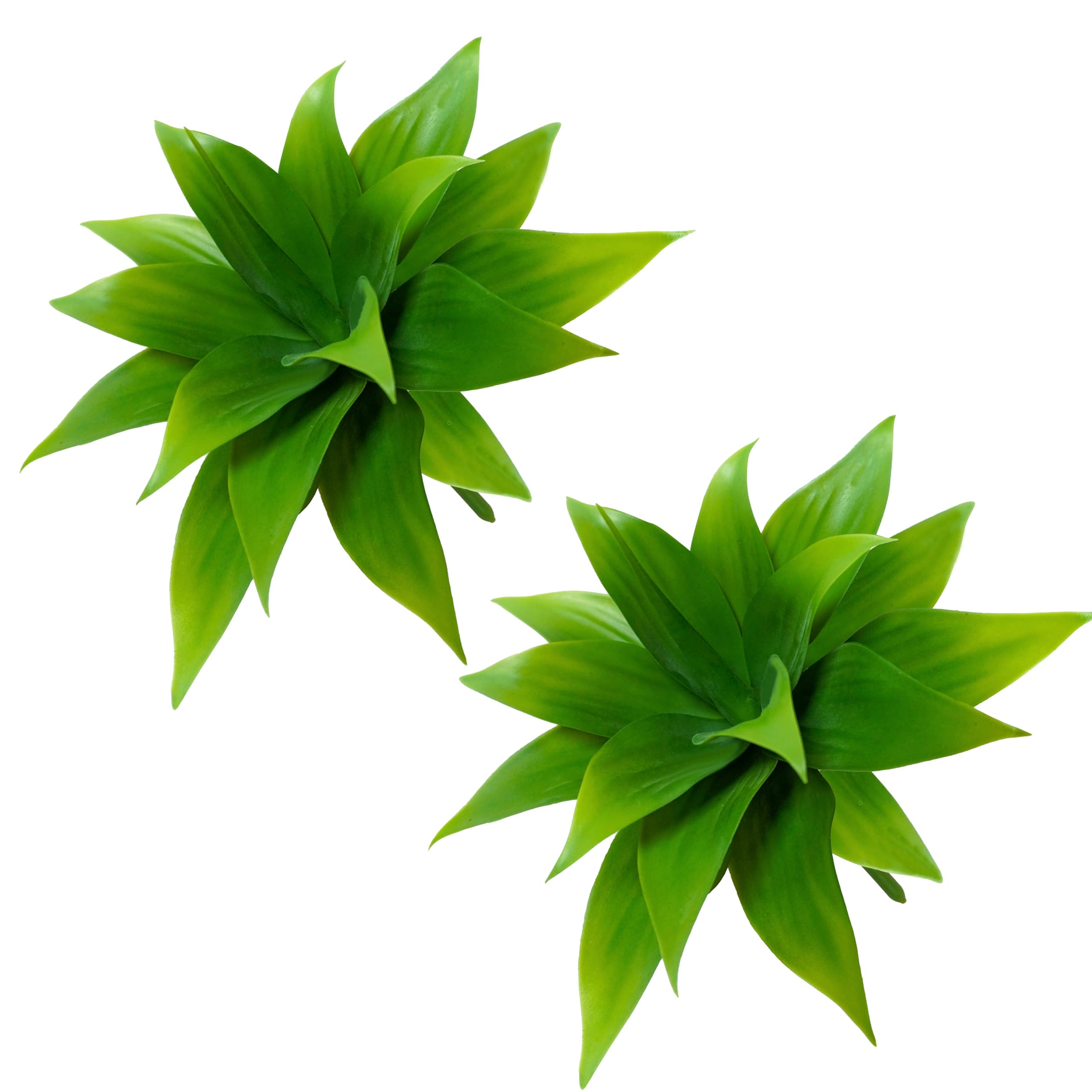 Agusbagli 2-Pack Large Artificial Succulent 14 Inch