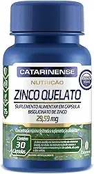 Catarinense Zinco Quelato Cat Nutrição 30 Cps