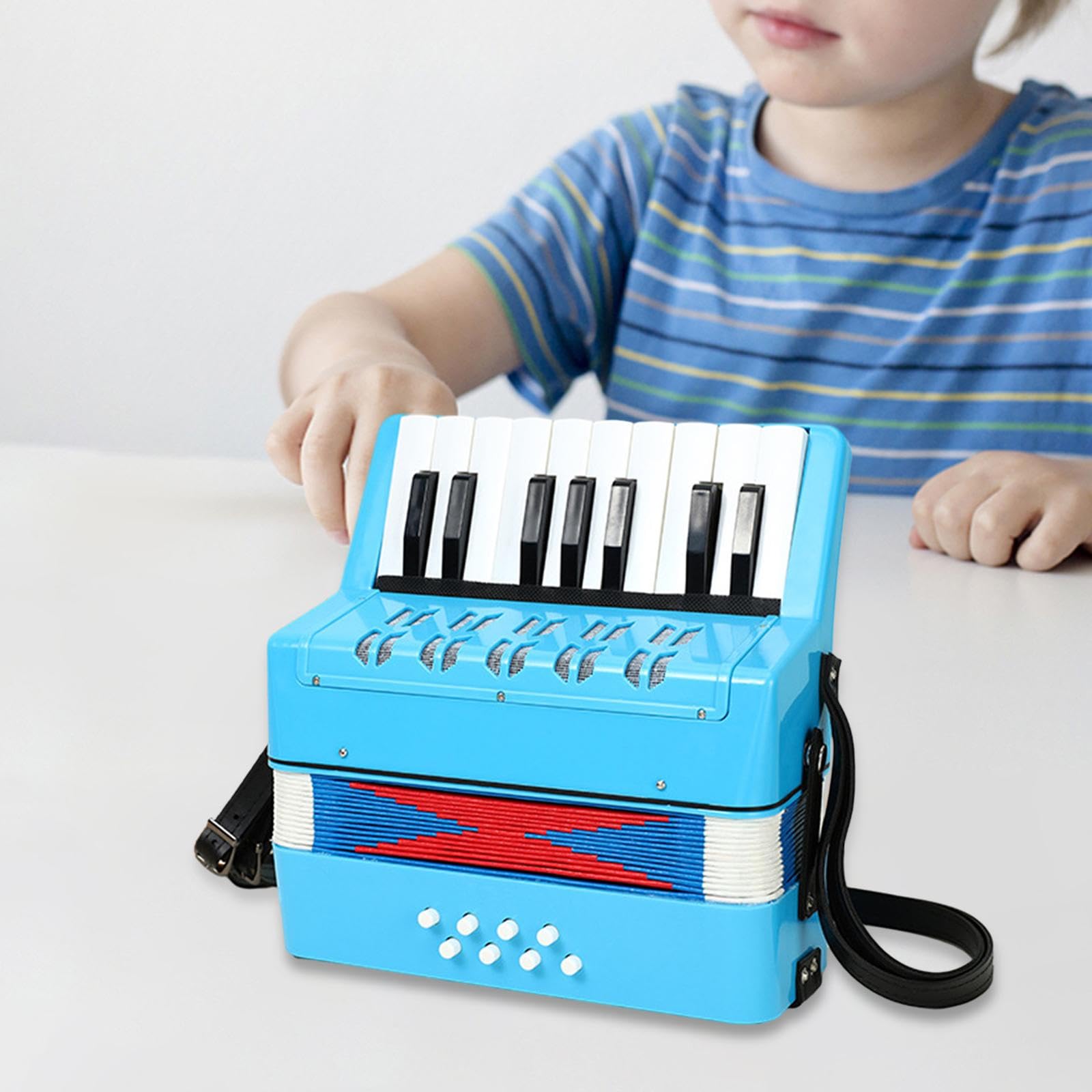 Amazon | Generic 17 キー 8 ベースピアノアコーディオン子供