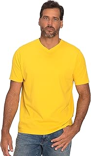 JP 1880 Herren große Größen Übergrößen Menswear L-8XL T-Shirt, Basic, V-Ausschnitt, bis 8XL 702415