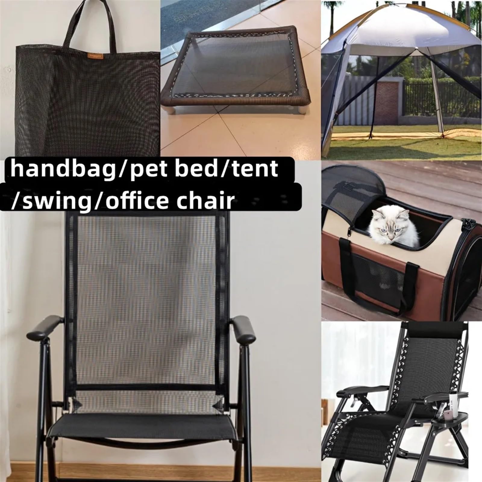 Amazon｜布 1 ヤードカラフルな Teslin メッシュ生地防水屋外ビーチ  