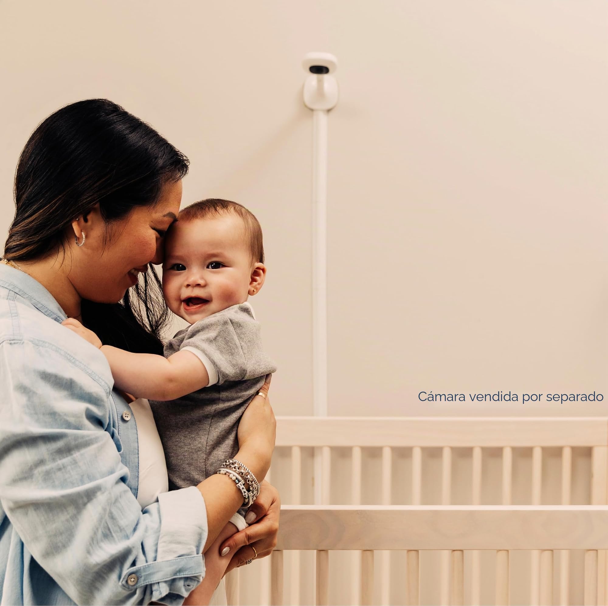Nanit Pro - Soporte de Pared de Repuesto, Color Blanco