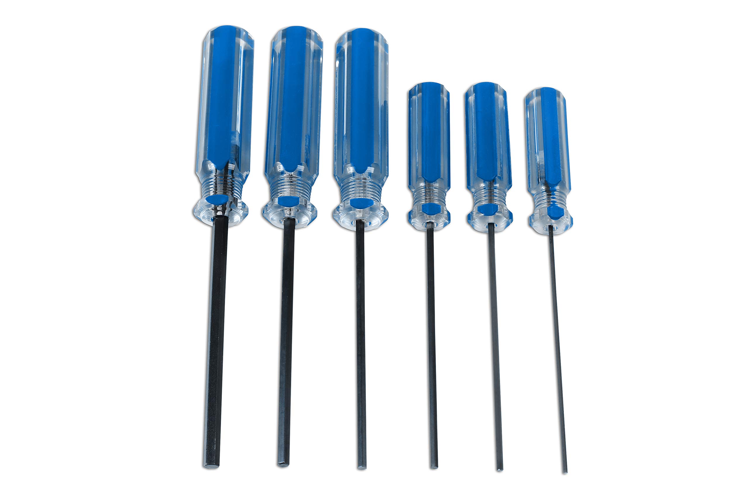 Laser Tools Hex Screwdriver Set 1.5 - 5mm 6pc 7582