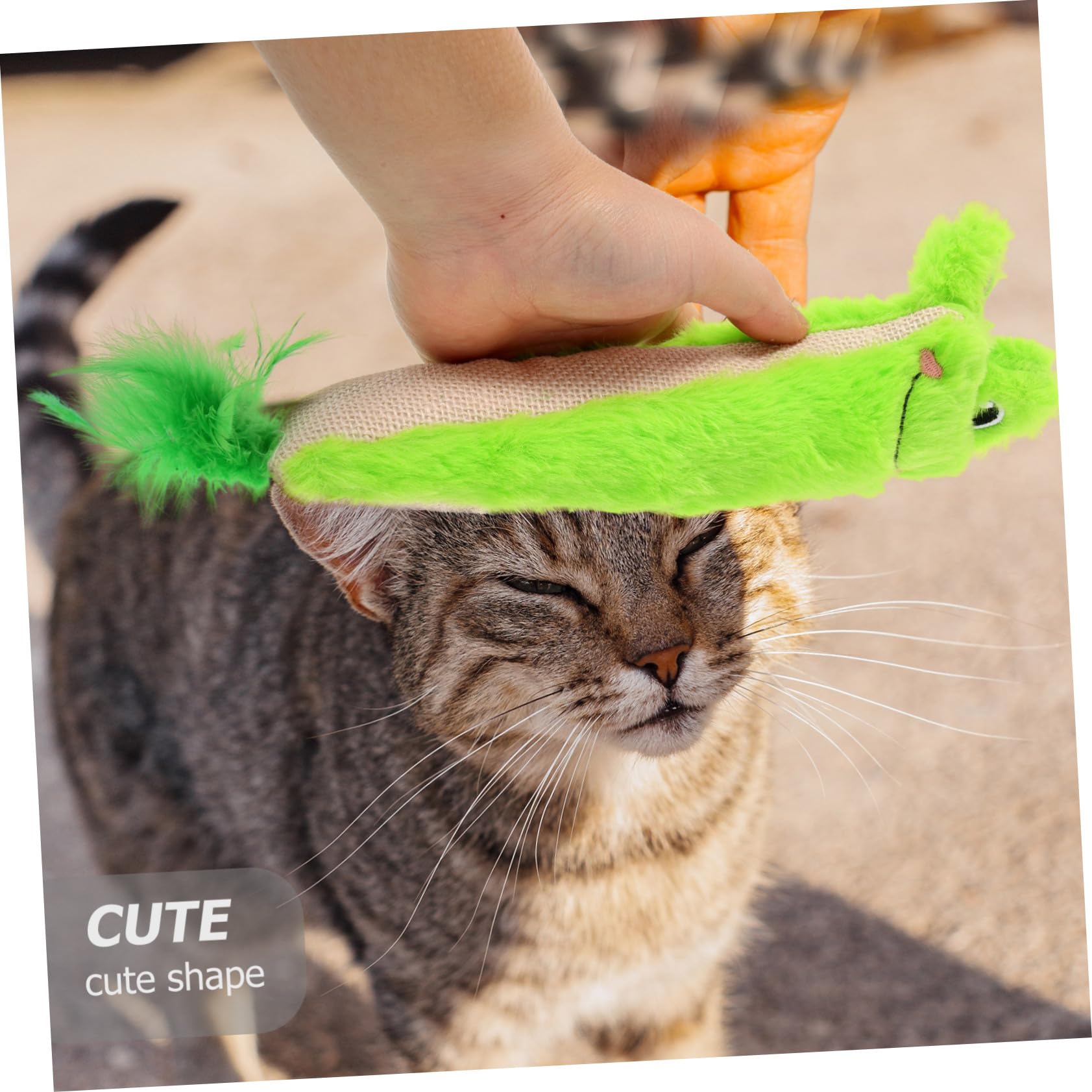 Beavorty Jouets pour Chats Souris en Peluche Douce Et Papier Froissé Jouet Interactif pour La Santé Bucco-