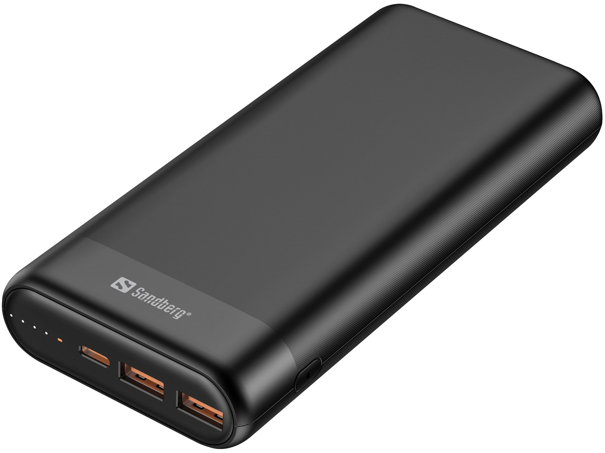 Sandberg Powerbank 20000 PD65W+2xQC3.0 Powerbank 20000, 420-62 (Powerbank 20000 PD65W+2xQC3.0, Black, Universal, Rectangle, Lithium-Ion (Li-Ion), 20000mAh, USB)