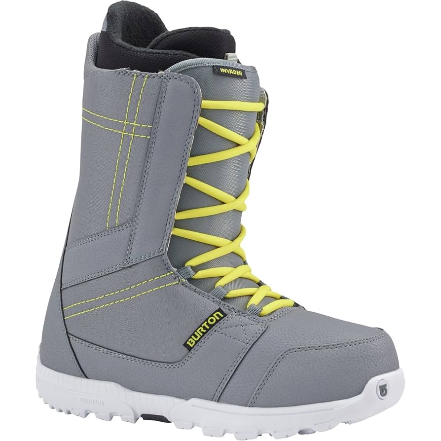 Burton Invader Snowboard Boots - 7.0/Gray-Yellow : Amazon.ca