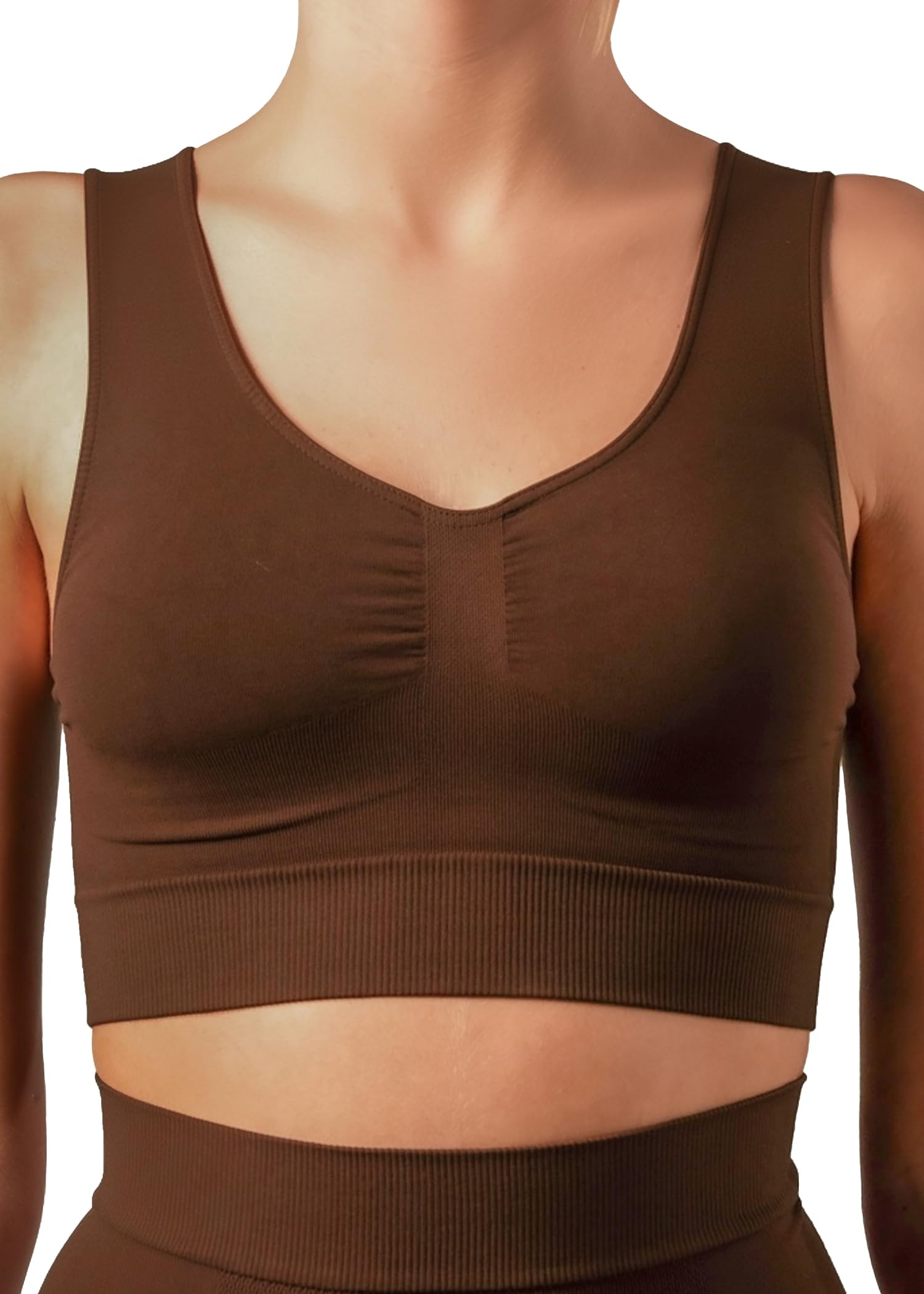 SLIMCELL Gambetti Bras without Underwires per Donne –Comfortable Microfiber, Stretch Top, Shaping Bra – Made in Italy