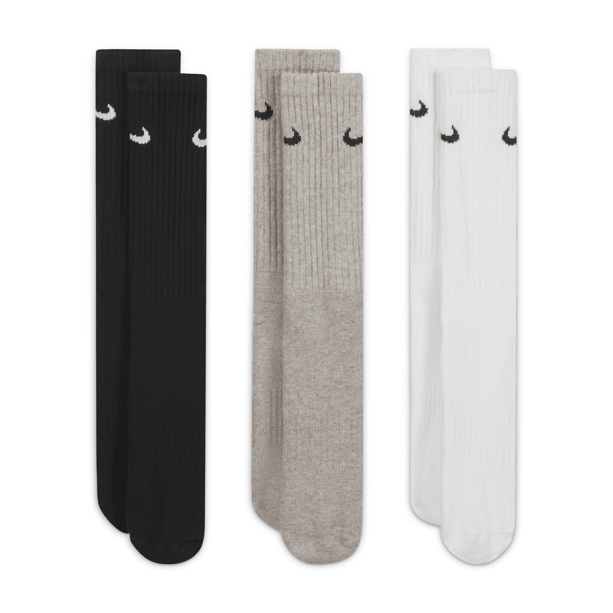Nike 3PPK Value Cotton Crew - Calcetines unisex