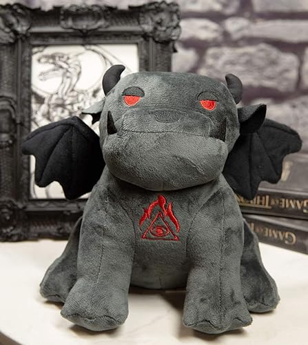 Miniatura 2 de Ebros Gift Mythical Fantasy - Figura de gárgola demoníaca con alas góticas, ojo de Horus, quimera, ojo de Horus, decoración coleccionable de lujo,