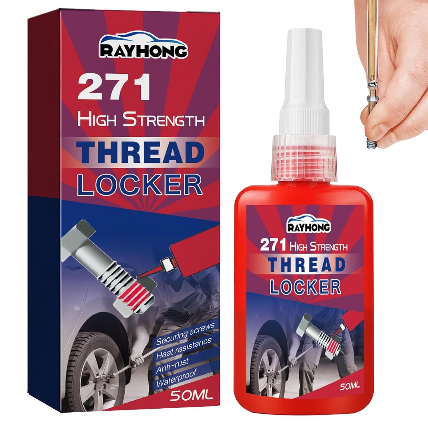 Thread Locker High Strength, High Strength Removable Thread Sealer