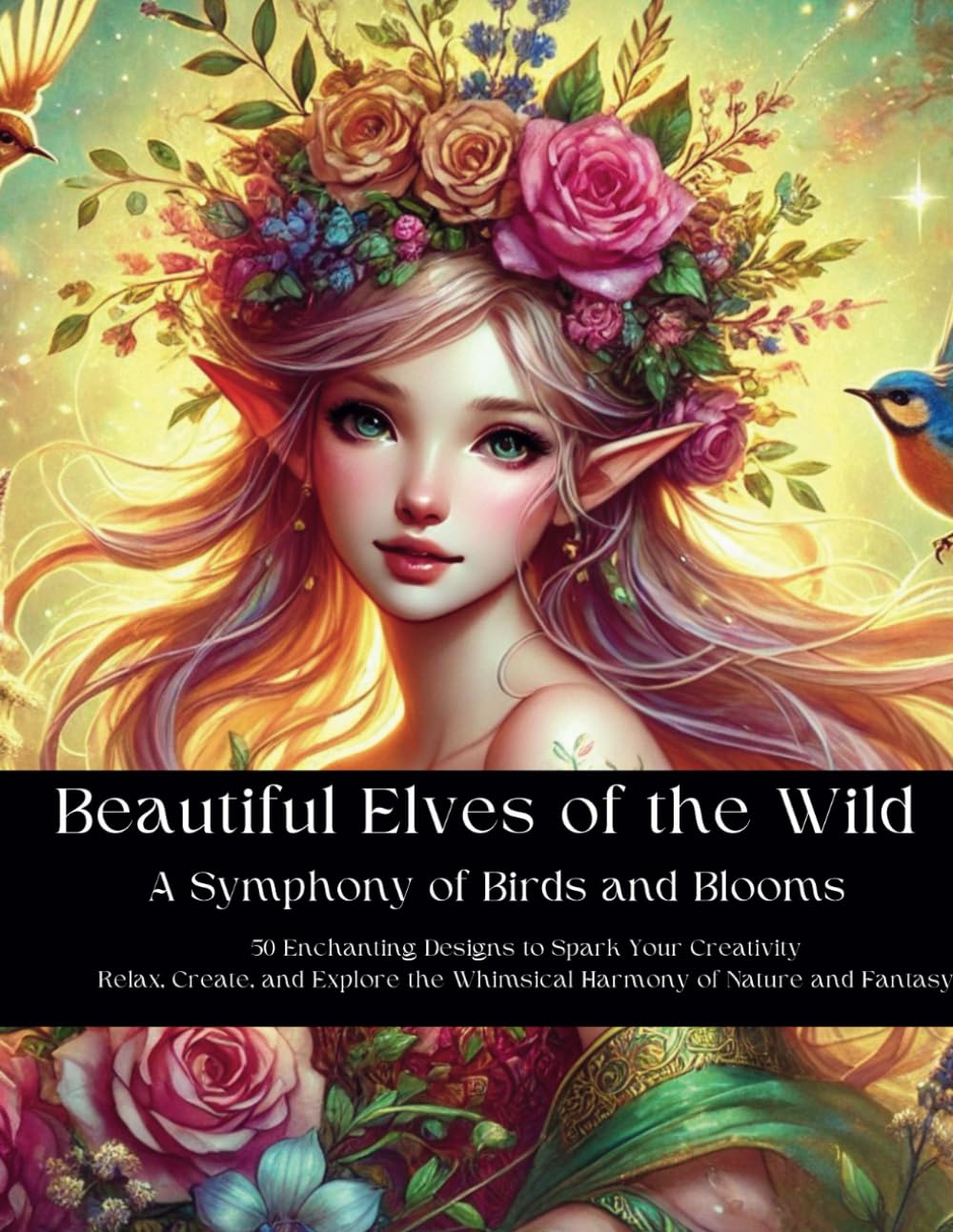 Beautiful Elves of the Wild: A Symphony of Birds and Blooms