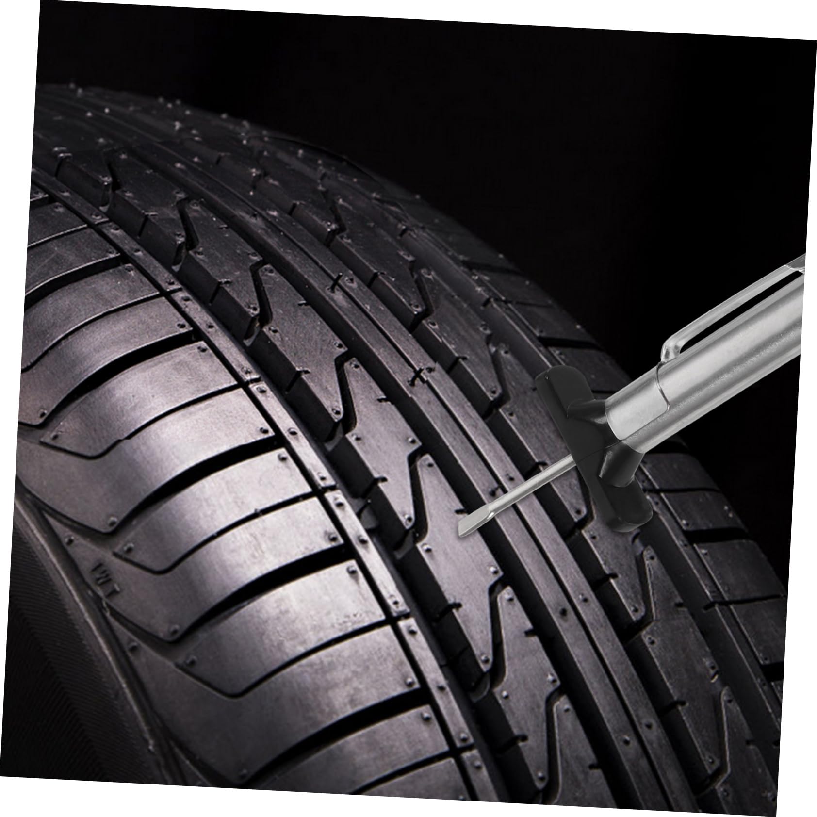 HAPINARY 10pcs Tire Tread Depth Gauge for Accurate Measurement Portable Automotive Replacement Instrument for Various Vehicle Easy to Use Tire Depth Rule