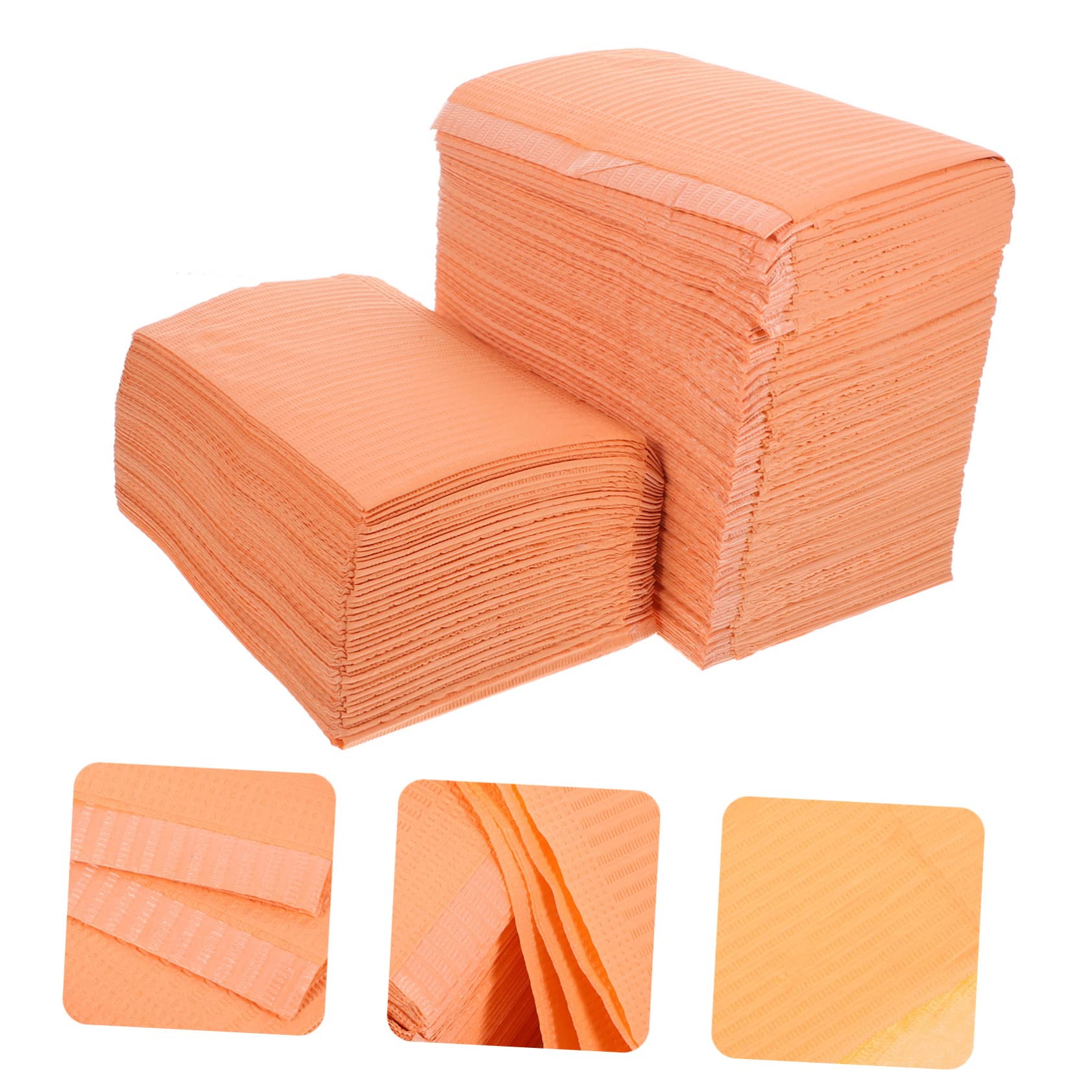 Tappetino Unghie Monouso 125 Pezzi in Polpa Arancia per Tavolo Manicure
