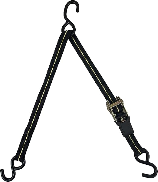 Cajun Tie Downs3 Point Tie Down 1 Inch Ratchet Jet Ski Sea Doo & Wave Runner 1 Inch X 8