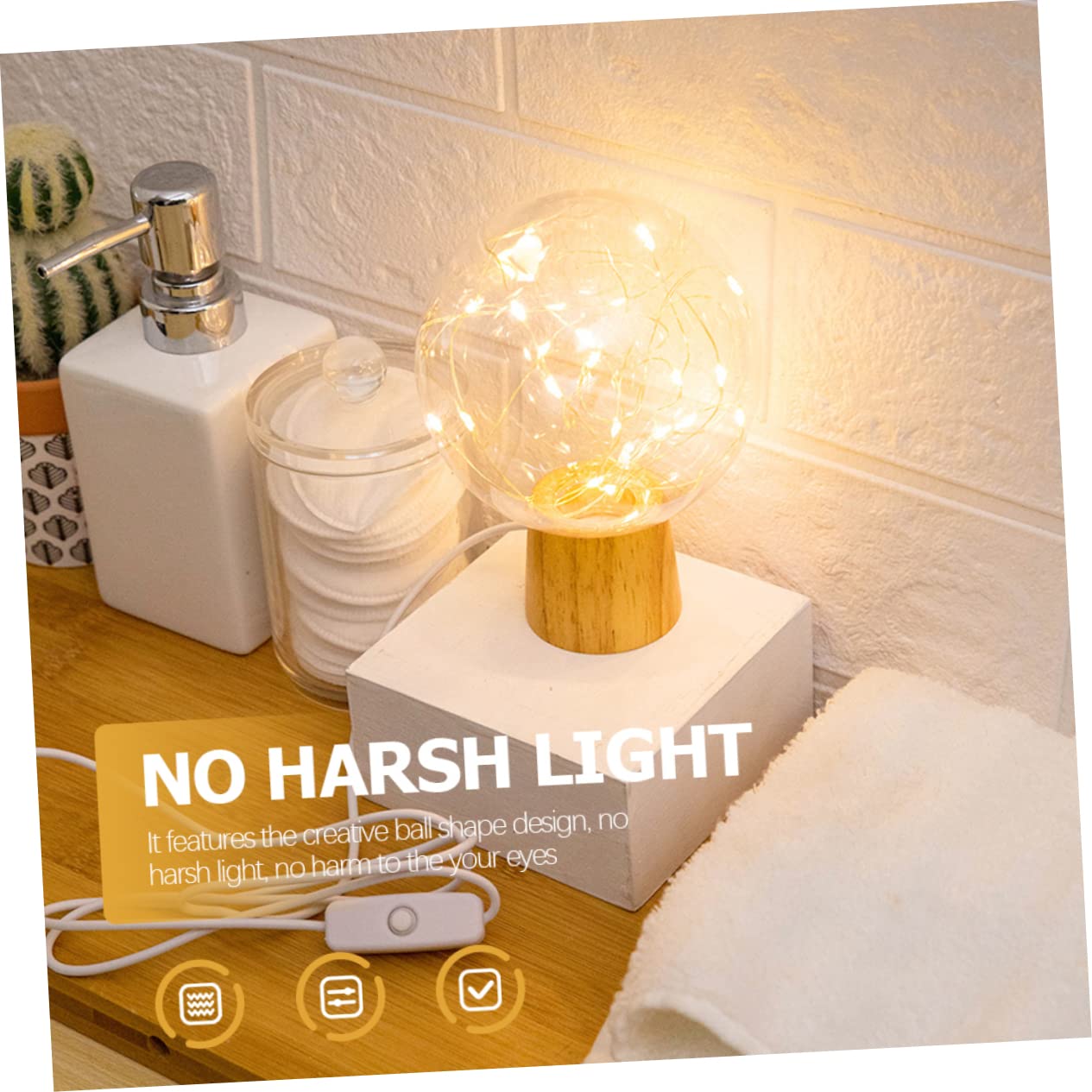 Lampada Luce Notturna USB Bambino Decora Lampada in plastica Household faucets