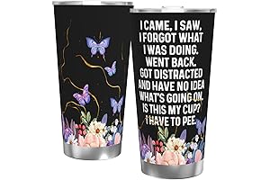 I Came I Saw I Forgot: 20 oz Stainless Steel Tumbler