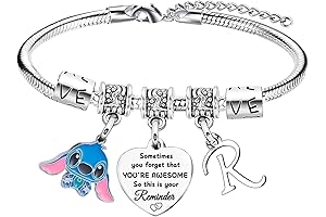 Inspirational Stitch Bracelets with Initial Letters: A Cherished Symbol of Friendship and Love