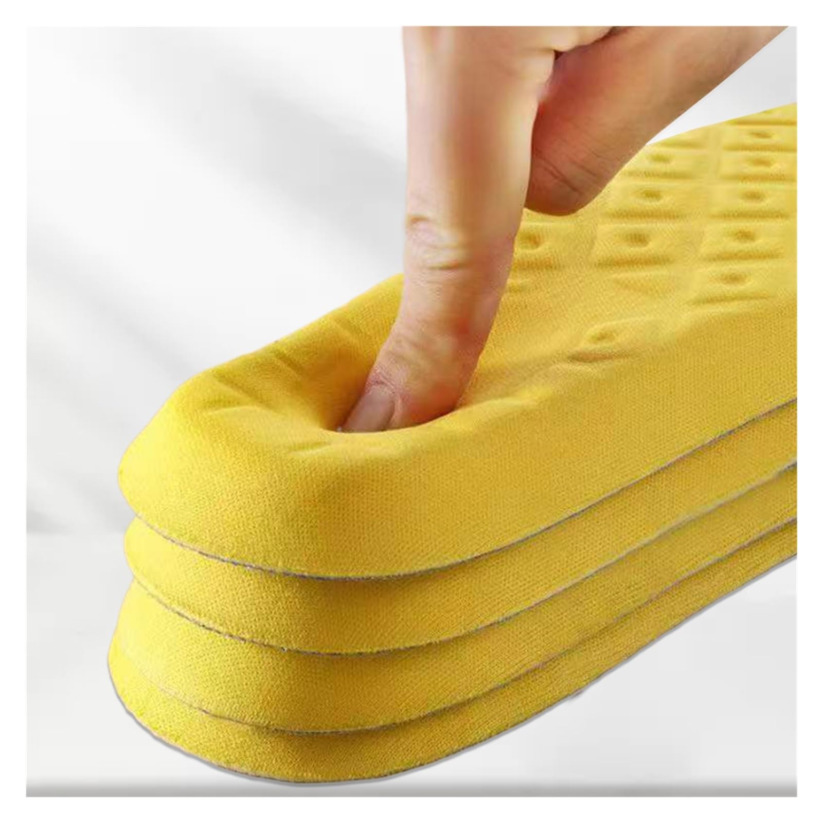 Plantillas deportivas for pies, suaves, de alta elasticidad, con absorción impactos, 1 par Para Hombre y Mujer(EU41-42)