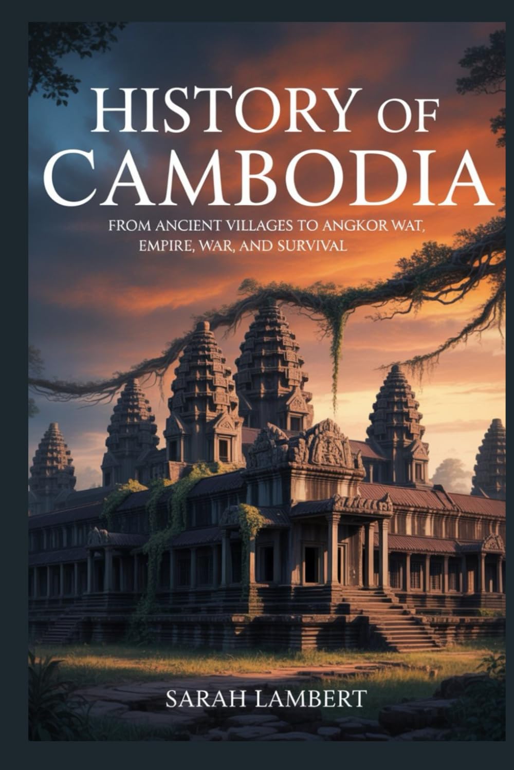 History of Cambodia: From Ancient Villages to Angkor Wat, Empire, War, and Survival (The Asian History Series)