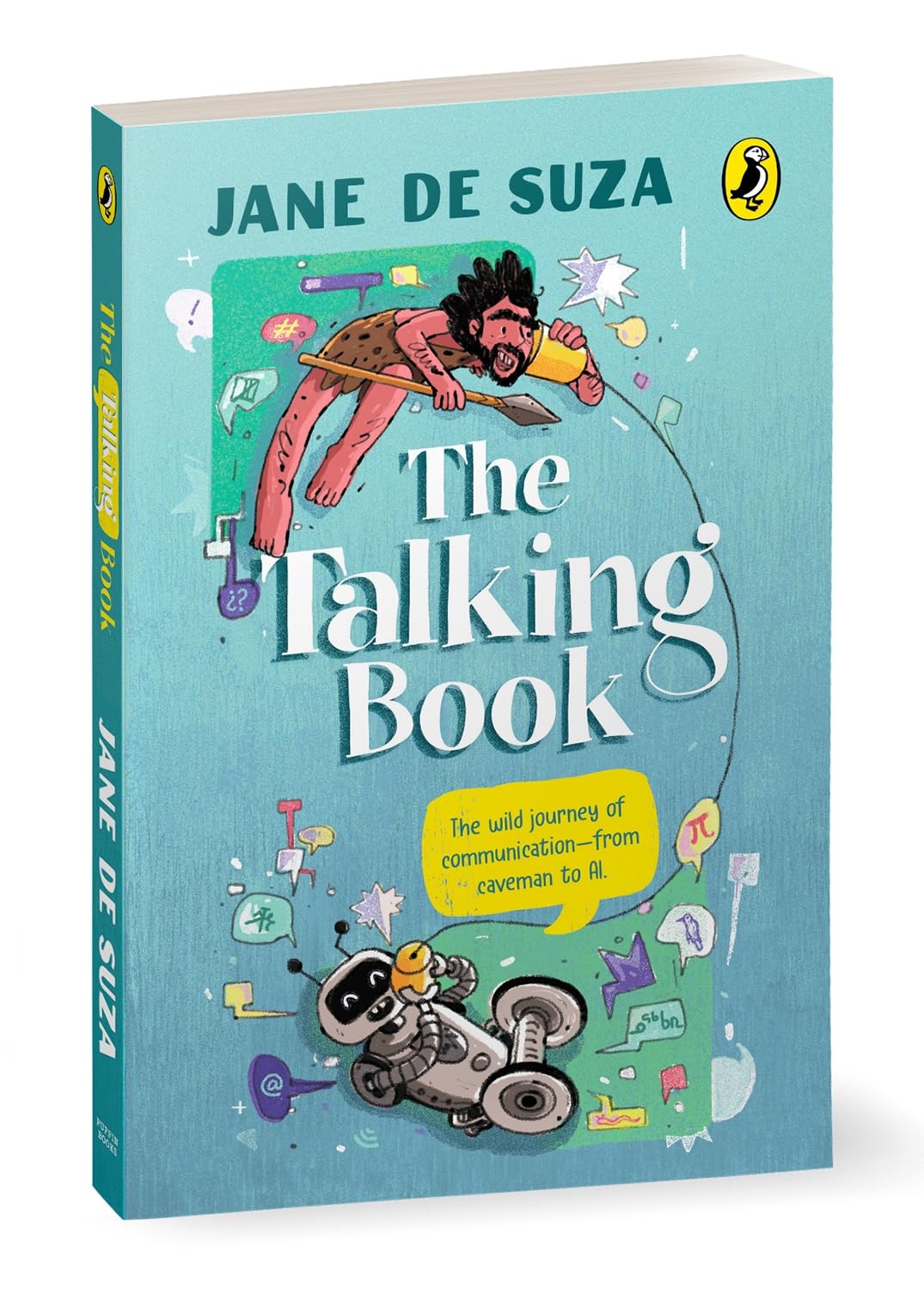 The Talking Book: The Wild Journey of Communication―from Caveman to AI | Ages 10+ Paperback – 8 January 2024