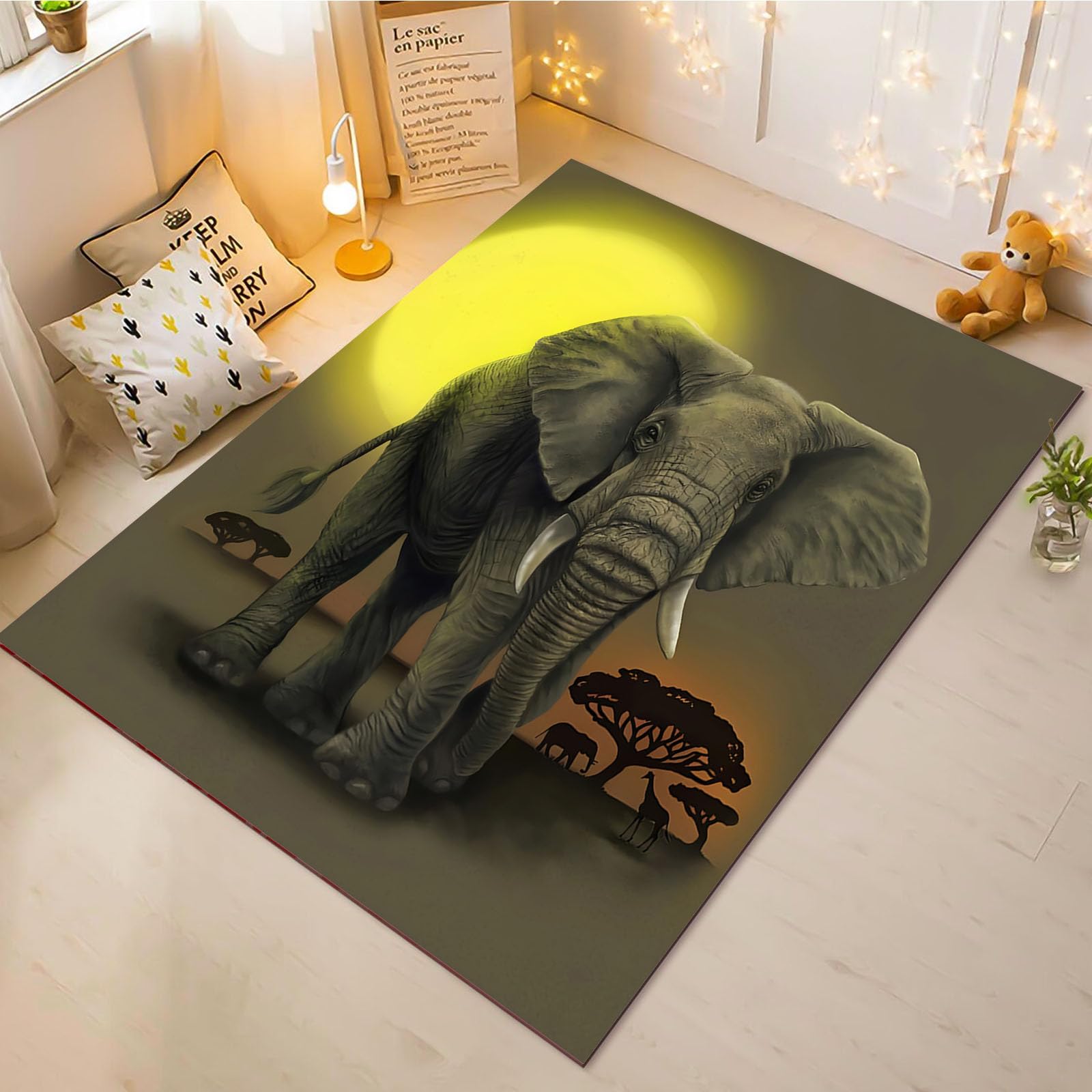 Tapis de salon 160x230 anti-froid pour le sol de la chambre