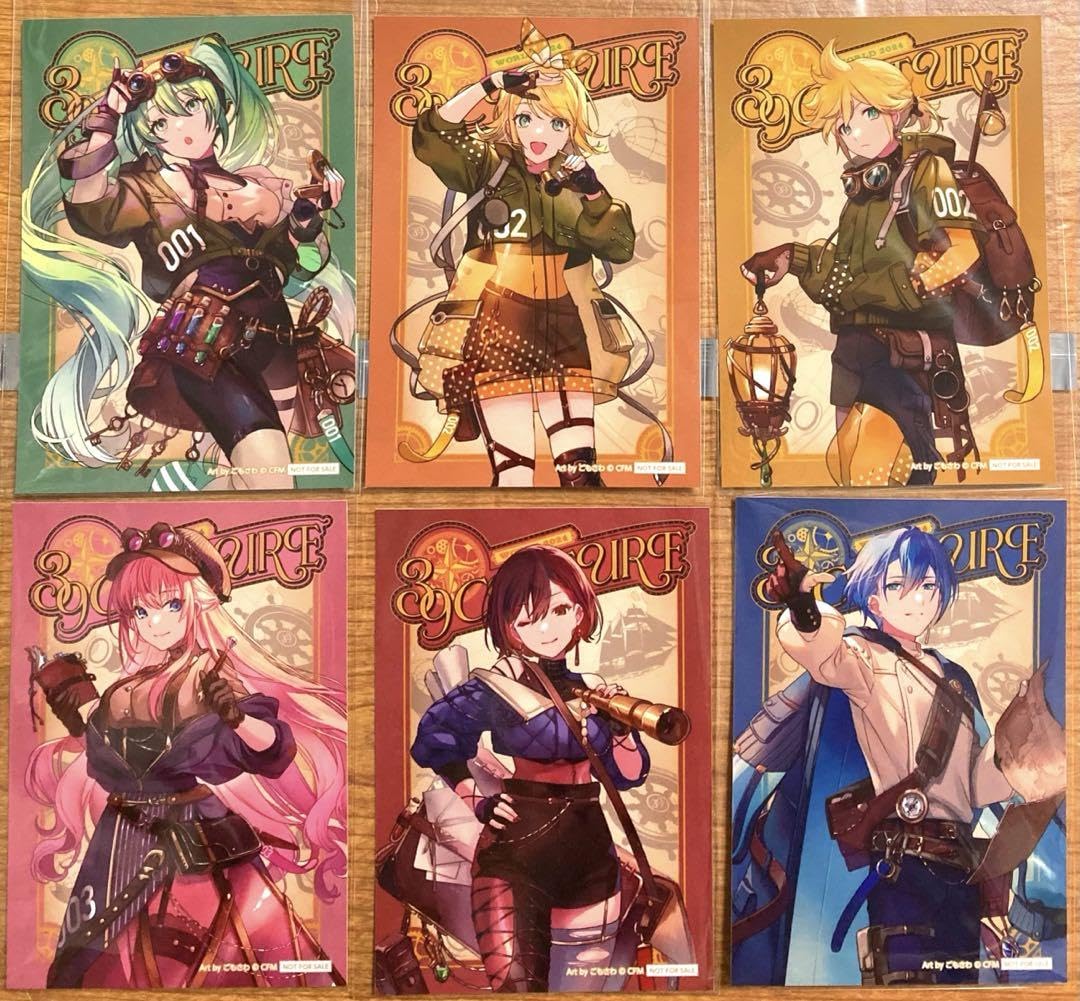 Amazon.co.jp: ミク 39culture 2024 ブロマイド WORLD ごもさわ 特典  