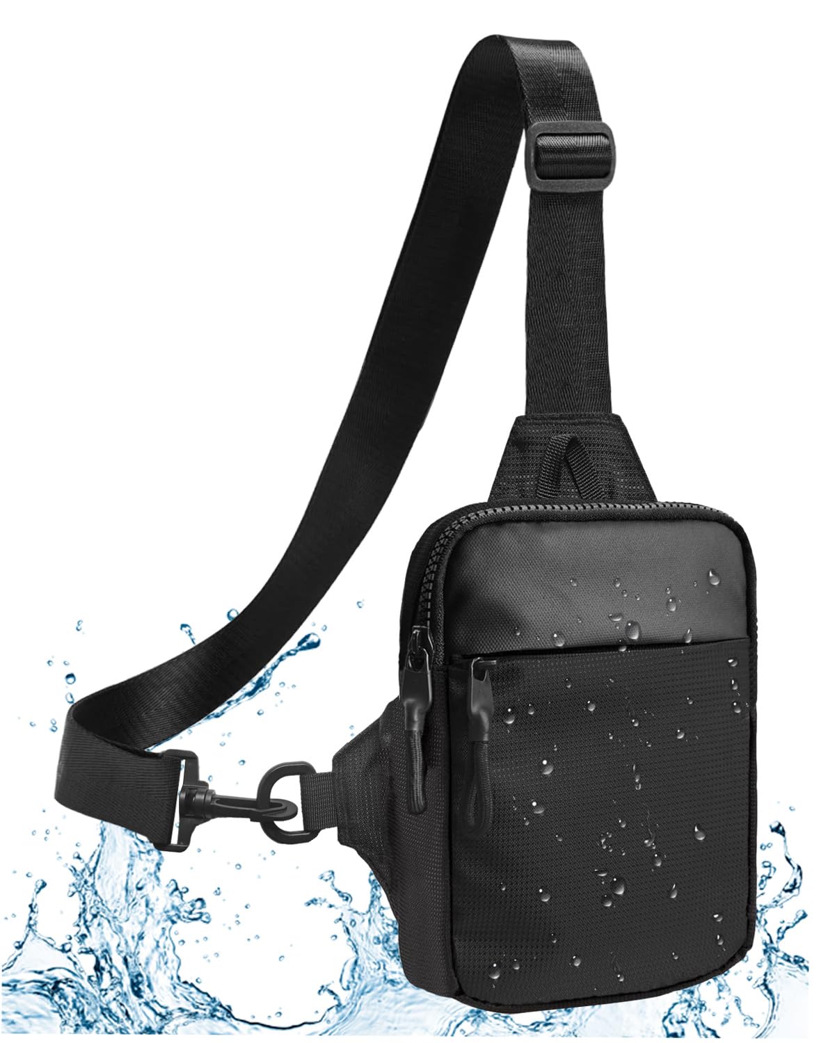 Mini Crossbody Sling Bag for Men and Women Small Shoulder Bag Fanny Pack Running Phone Holder for Travel