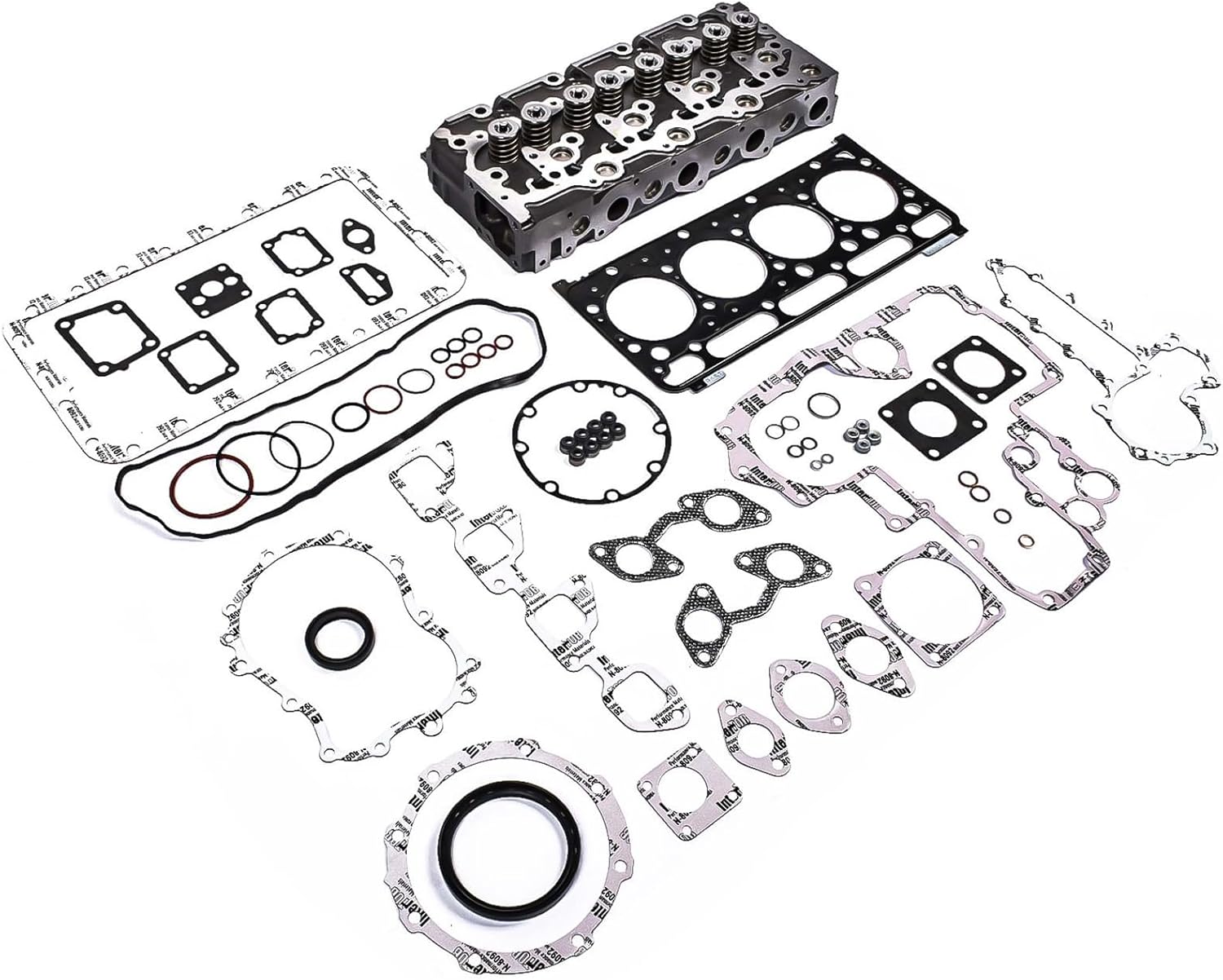 Complete Cylinder Head Replacement for Kubota V2203 V2203T V2203E V2203B Bobcat 753 763 773 Tractor L4400 L4200 Engine 19077-03048 1907703048