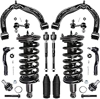 Vista 68 de Detroit Axle - Kit de suspensión frontal de 14 piezas para Mazda 6, 2003 2004 2005 2006 2007 2008, 6 brazos de control superior e inferior