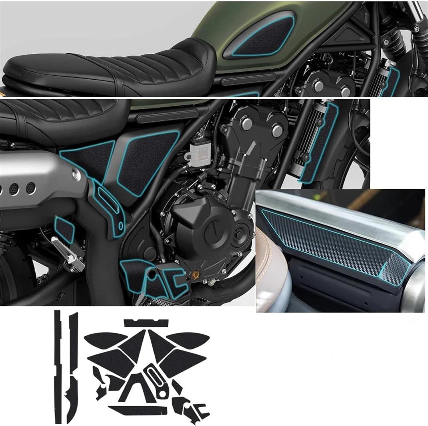 あおm S-PARTS エスパーツ タンデムステップマウント用チタンボルト